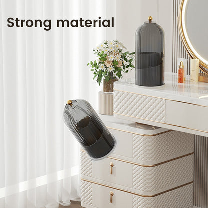 skorter | 360 Rotating Make-Up Brush Organizer Box