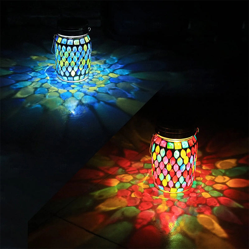 Skorter | Mosaic Waterproof Solar Night Lanterns