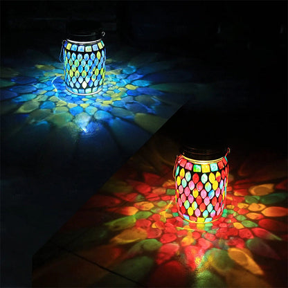 Skorter | Mosaic Waterproof Solar Night Lanterns