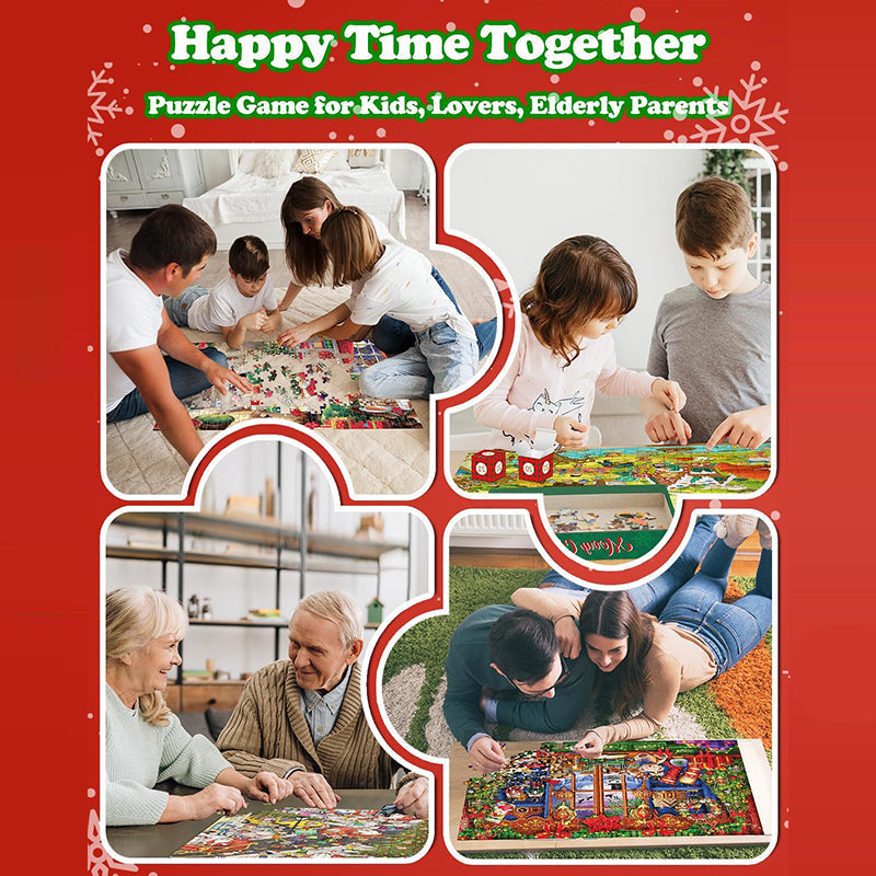 skorter | Advent Calendar Christmas Puzzle Blind Box 24 Pieces 1000 Pieces