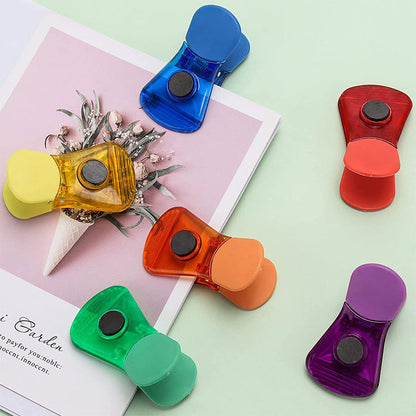skorter | Colorful Magnetic Food Sealing Clips (6 Pieces)