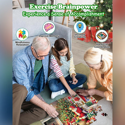 skorter | Advent Calendar Christmas Puzzle Blind Box 24 Pieces 1000 Pieces