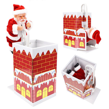 skorter | Electric Santa Claus Climbing Ladder With Music