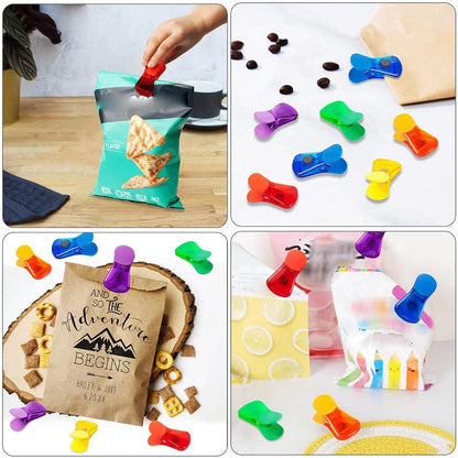 skorter | Colorful Magnetic Food Sealing Clips (6 Pieces)