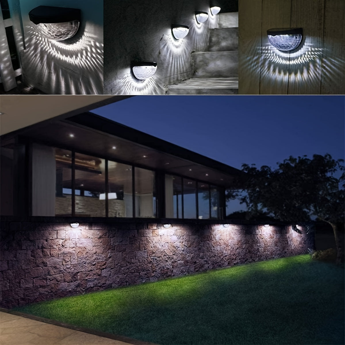 Skorter | SolarFence - Solar Hedge Lighting for Outdoors, Waterproof and Decorative