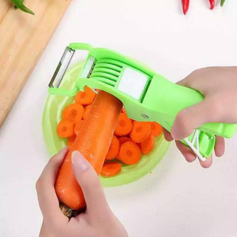 skorter | 2 In 1 Vegetable Cutter with Peeler