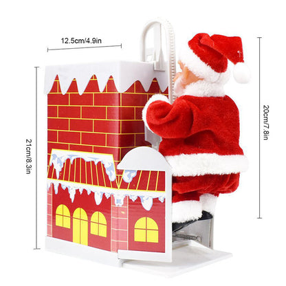 skorter | Electric Santa Claus Climbing Ladder With Music