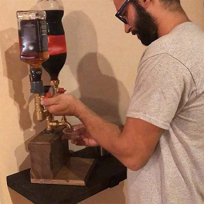 Skorter | Liquor Alcohol Whiskey Wood Dispenser
