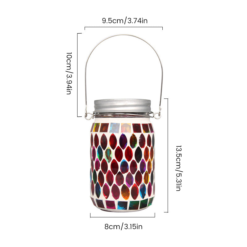 Skorter | Mosaic Waterproof Solar Night Lanterns