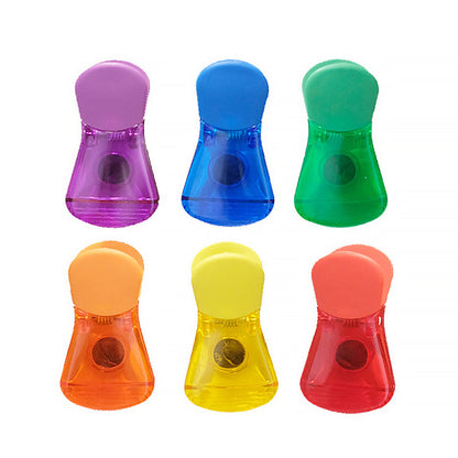 skorter | Colorful Magnetic Food Sealing Clips (6 Pieces)