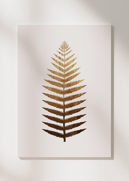 Skorter | Canvas Gold Leaf