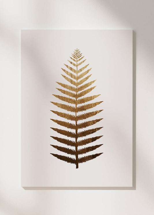 Skorter | Canvas Gold Leaf