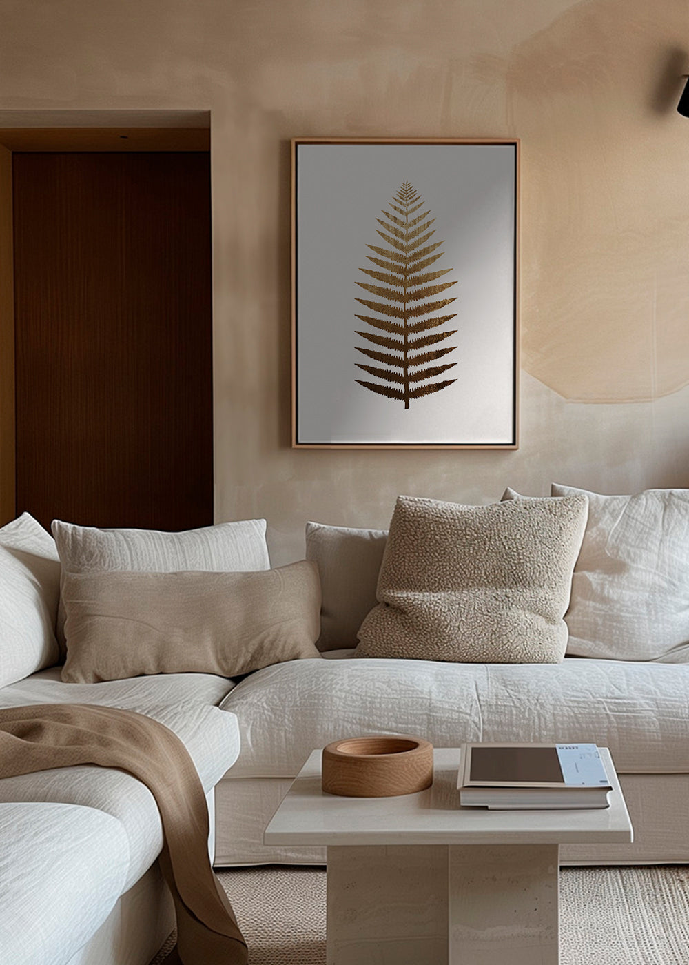 Skorter | Canvas Gold Leaf