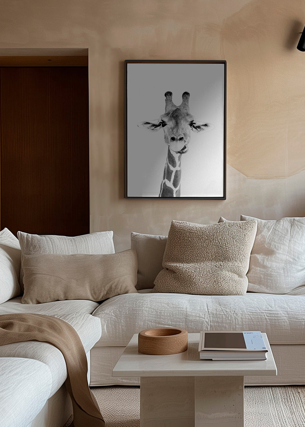 Skorter | Canvas Baby Giraffe