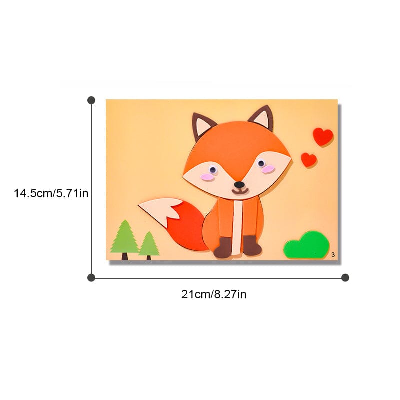 Skorter | DIY Kids Animal Handmade Stickers