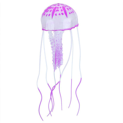 Skorter | Fish tank landscape simulation transparent fluorescent jellyfish