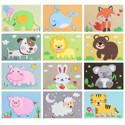 Skorter | DIY Kids Animal Handmade Stickers