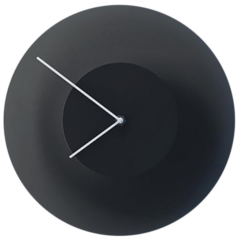 Skorter | Cool Minimalist Gradient-Changing Wall Clock, for Office, Livingroom, Bedroom and More