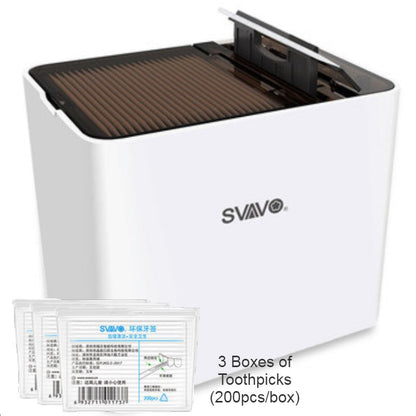 Skorter | Automatic Smart Toothpick Dispenser with UV Disinfection, Reusable Toothpicks & Infrared Sensor, for Home, Restaurant & Office