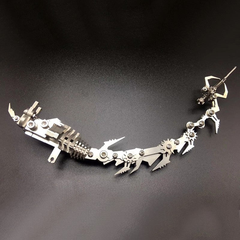 Skorter | 3D Scorpion Stainless Steel DIY Metal Building Blocks, for Fun, Gift & Display