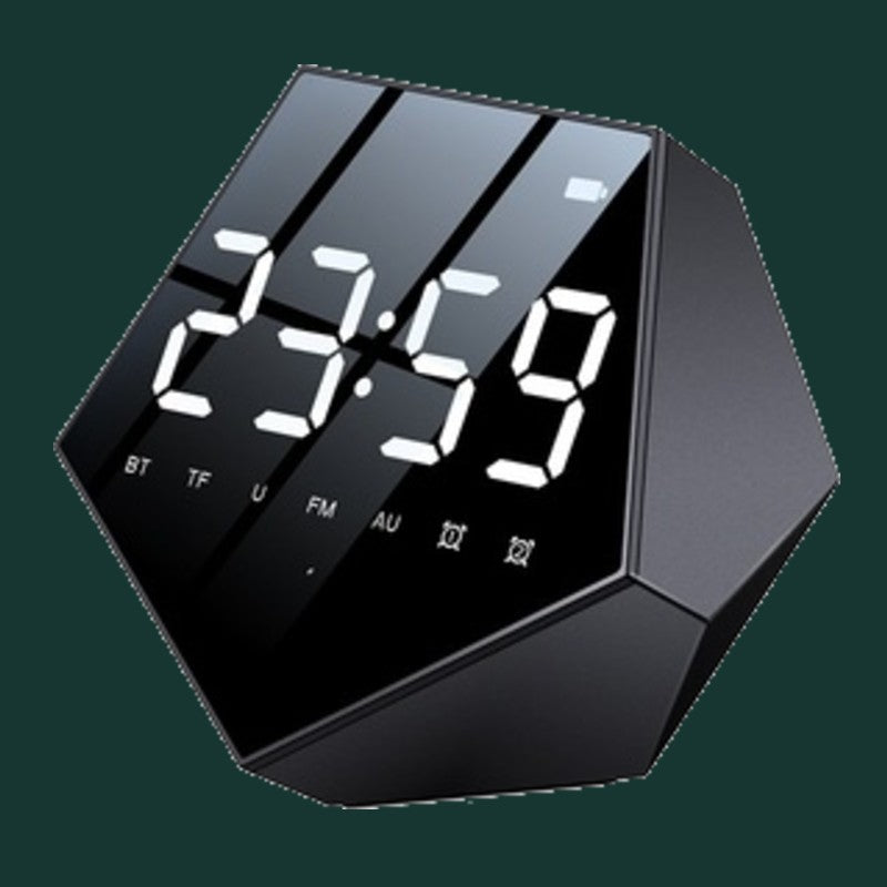 Skorter | 2-in-1 Bluetooth Wireless Speaker with Alarm Clock, for Home & Office