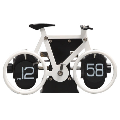 Skorter | Retro Style Bicycle Shaped Flip Down Clock, for Home & Office