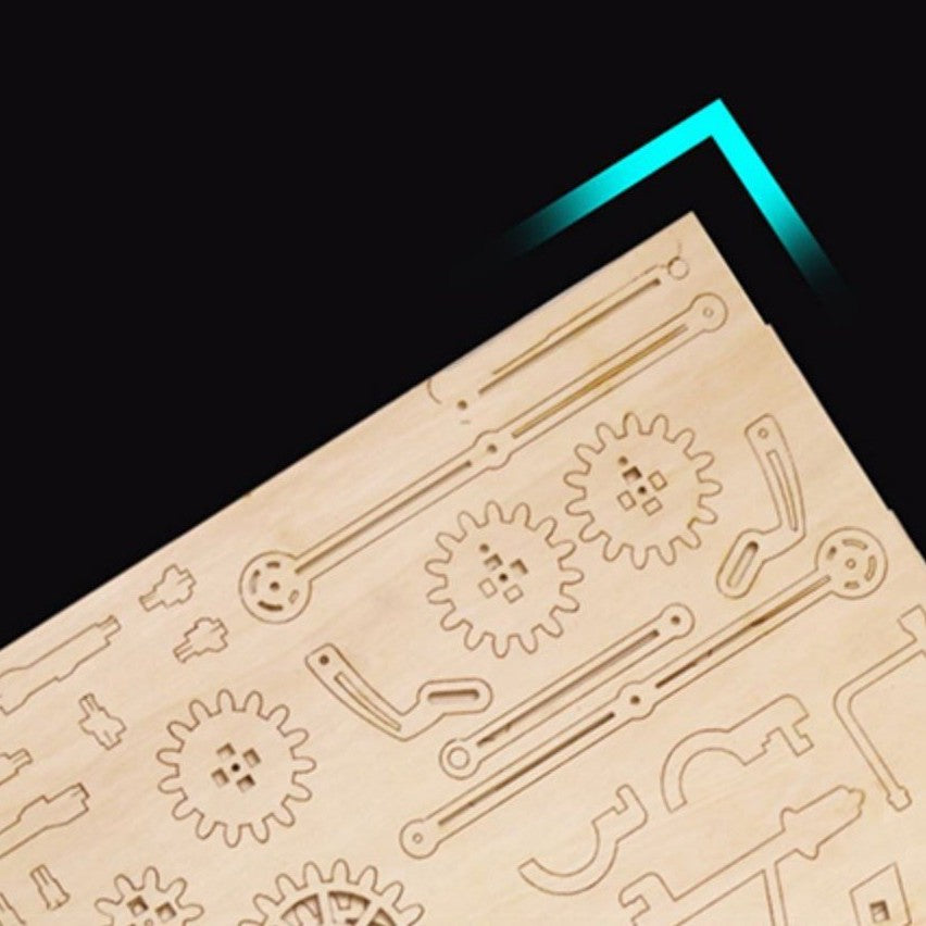 Skorter | 3D DIY Music Wooden Puzzle Sky Wheel, for Adults and Teens