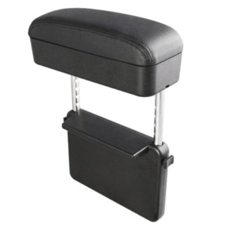 Skorter | 3-in-1 Universal Adjustable Car Armrest Storage Box, with Arm Support, Wireless Charging & Item Storage, for Long Distance Drive (1PC)