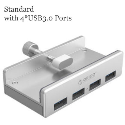 Skorter | Creative Back Clip Snap-on USB3.0 Hub, with 4 USB Ports & Easy- to-fix Design, for Ultimate Convenience in Home & Office