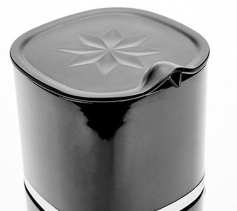 Skorter | 4-in-1 Reusable Paperless Pour Over Coffee Maker with Stainless Steel Filter