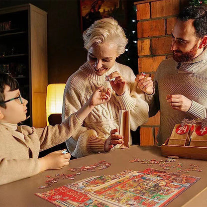 skorter | Advent Calendar Christmas Puzzle Blind Box 24 Pieces 1000 Pieces