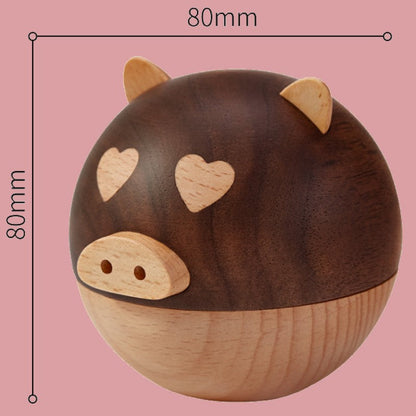 Skorter | Cute Wooden Jewelry Box, for Necklaces, Earrings, Rings, Cufflinks and More