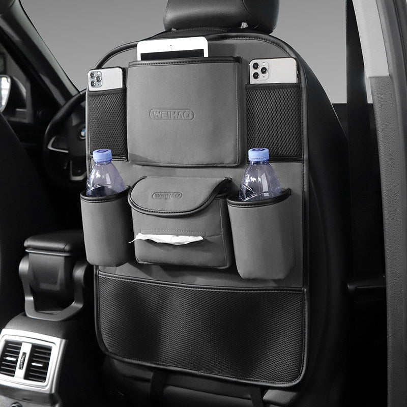 Skorter | Universal Multifunction Car Seat Organizer, for Beverages, Books, Tablets, Snacks & More