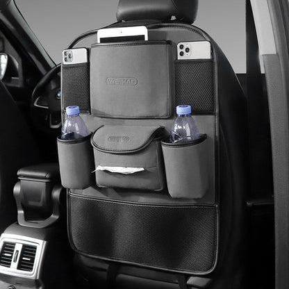 Skorter | Universal Multifunction Car Seat Organizer, for Beverages, Books, Tablets, Snacks & More