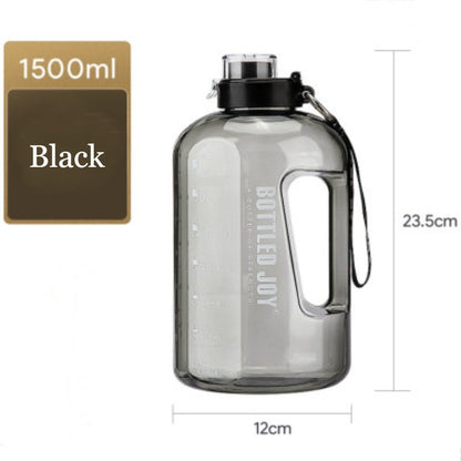 Skorter | 1500ml Large Capacity Water Bottle, with Widemouth, Tritan Material & BPA Free, for Walking, Driving, Exercising & More