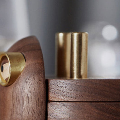 Skorter | Cute Beetle Wooden Coaster, Set of 4, for Home & Office