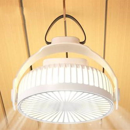 Skorter | 2-in-1 Rechargeable Portable Hanging / Desk Fan, with Night Light, 4 Adjustable Wind Speeds