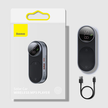 Skorter | Solar Car Wireless Bluetooth 5.0 Adapter MP3 Player