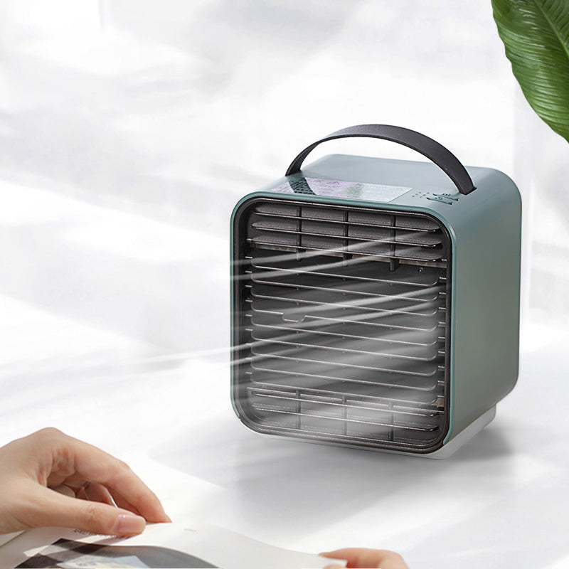 Skorter | Portable Negative Ion Air Conditioner Fan, with Mild Wind, Clean Air & Humidifier, for Home & Office