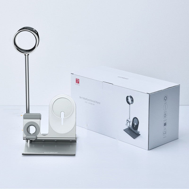 Skorter | 5-in-1 Nightstand Desk Organizer, for Phone, Watch, Headphones, Earbuds & Pencil