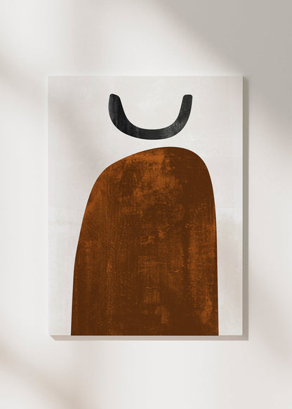 Skorter | Canvas Abstract N 31 - Rust