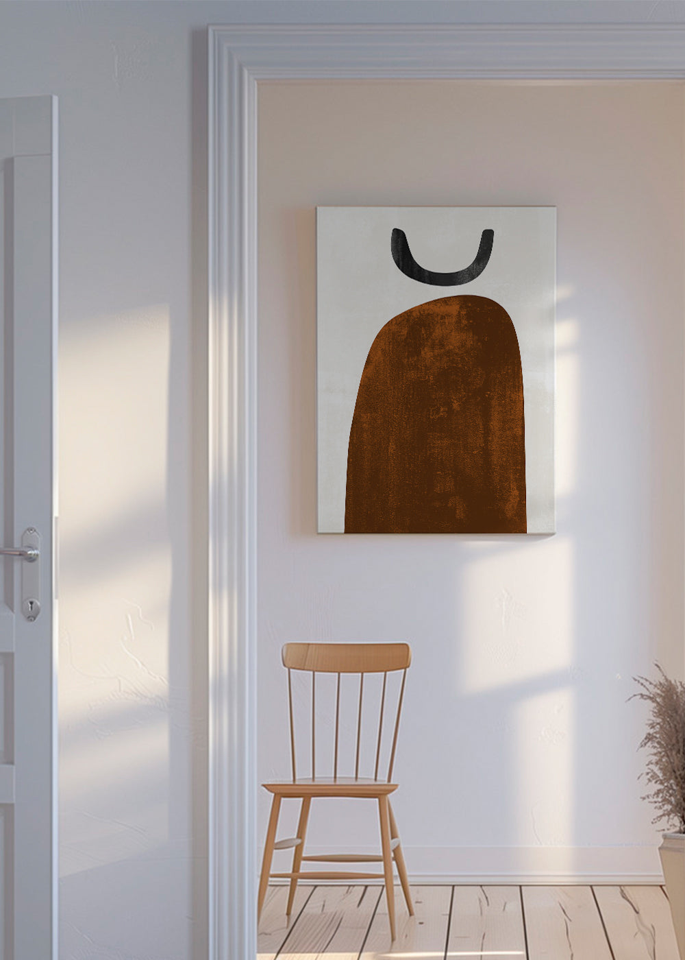 Skorter | Canvas Abstract N 31 - Rust