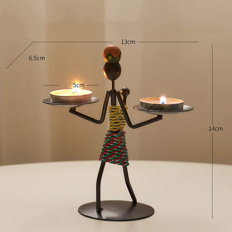 Skorter | Creative Artistic Candle Holder, for Tealight Candles & Votive Candles, for Wedding, Birthday, Holiday & Home Decoration