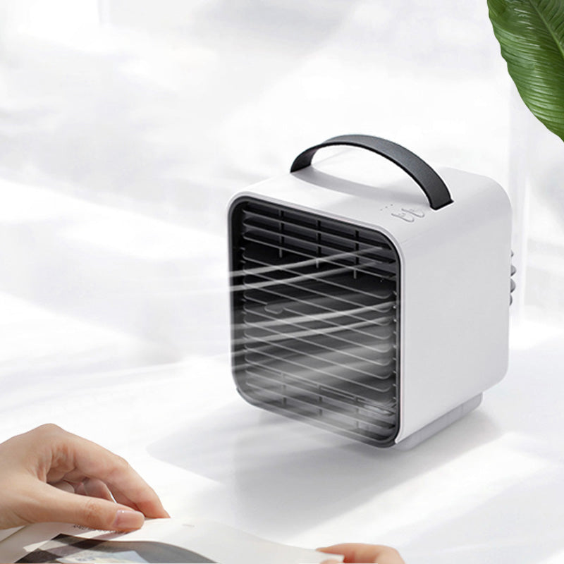Skorter | Portable Negative Ion Air Conditioner Fan, with Mild Wind, Clean Air & Humidifier, for Home & Office