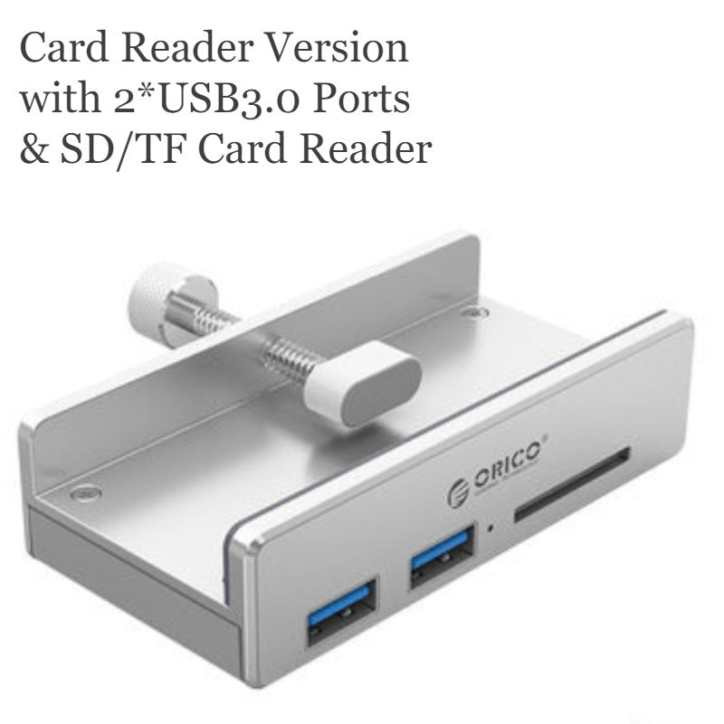 Skorter | Creative Back Clip Snap-on USB3.0 Hub, with 4 USB Ports & Easy- to-fix Design, for Ultimate Convenience in Home & Office