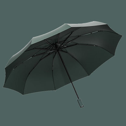 Skorter | Automatic Umbrella, with Built-in LED Lighting, 100-Day Long Standby & 10 Ribs, for Heavy Rain, Night, Outdoor & More