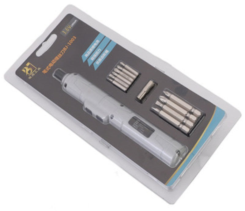 Skorter | Rechargeable 3.6V Cordless Screwdriver, with Auto & Manual Mode, Smart Electronic Security Chip & Powerful Motor, for Home & Office