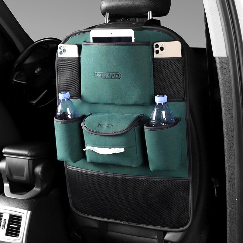 Skorter | Universal Multifunction Car Seat Organizer, for Beverages, Books, Tablets, Snacks & More