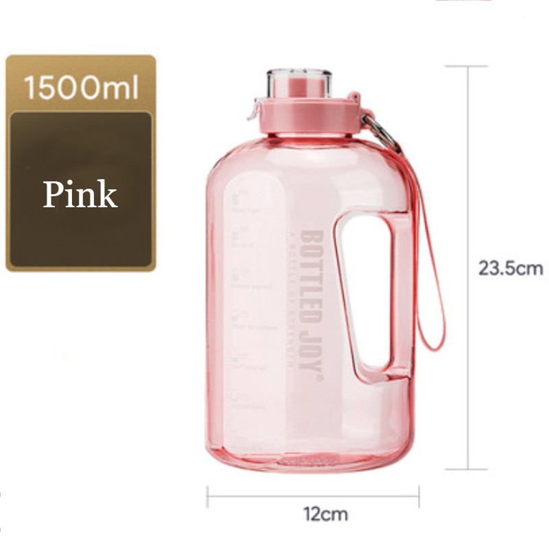 Skorter | 1500ml Large Capacity Water Bottle, with Widemouth, Tritan Material & BPA Free, for Walking, Driving, Exercising & More