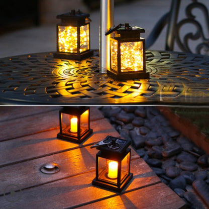 Skorter | Solar Outdoor LED Decorative Lights, with Clip, Auto ON/OFF & No Wire Required, for Backyard, Balcony, Driveway & More (4-Pack)